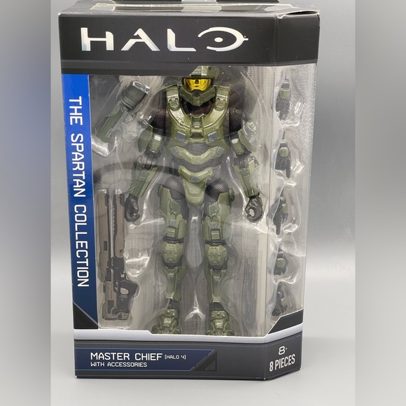Halo The Spartan Collection Master Chief Halo 4 Series 6 With Accessories - Picture 2 of 4